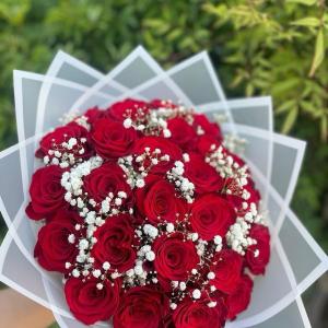 Red Fresh Rose bouquet