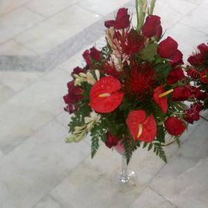 Flower vase bouquet