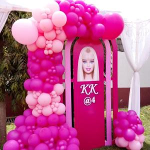 Ballon stand for birthday girl party