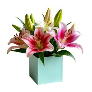 Oriental Lily Flower box