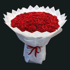 Red rose bouquet