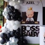 Birthday ballon stand